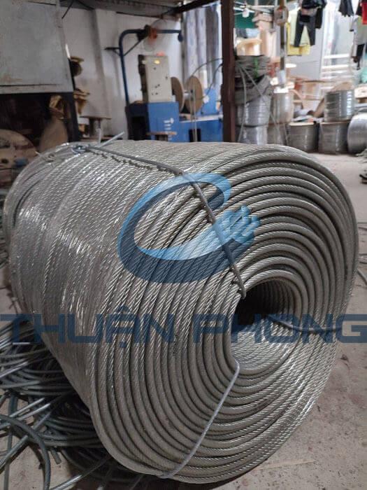 Dây cáp bọc nhựa 10mm của Thuận Phong