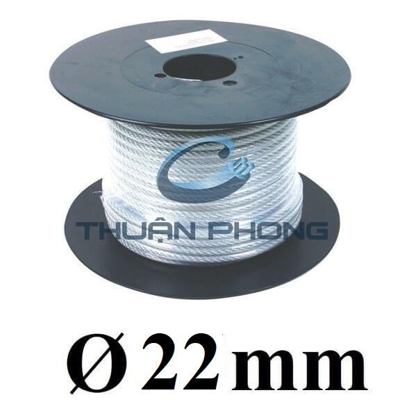 Cáp thép phi 22 được sử dụng trong nhiều ngành khác nhau