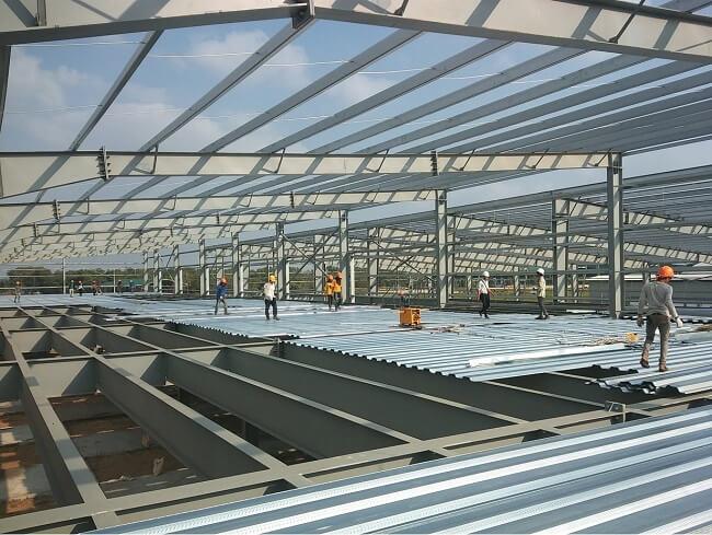 Cáp mái giằng trong xây dựng
