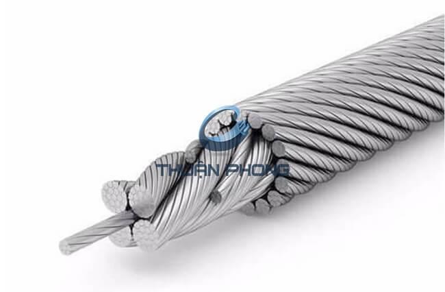 Cấu trúc cáp thép chống xoắn 35x7