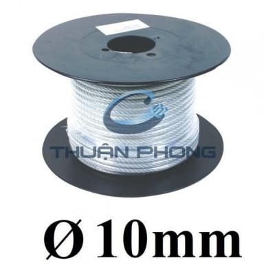 Dây cáp bọc nhựa 10mm